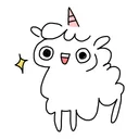 Fluffcorn Stickers app icon
