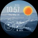 Weather Digital Watch Face G03 app icon