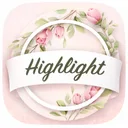 Cover Highlights + Logo Maker, app icon