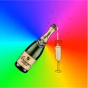 Happy New Year 2017 Animated Sticker Pack app icon