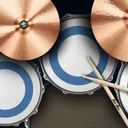 Real Drum: bateria eletrônica app icon