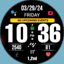 BIG 24 Digital Watchface app icon
