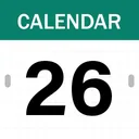 Calendar 2026 app icon