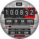 Digital Fliptime Watch face app icon