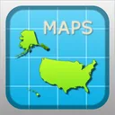 USA Pocket Maps Pro app icon