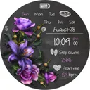 BFF11- Blackboard Art Flower app icon
