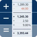 CalcTape calculadora de fita app icon