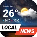 Clima e Notícias Radar app icon