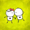 Love Couple Cute Sticker app icon