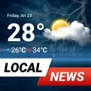 Clima e Notícias: Radar app icon