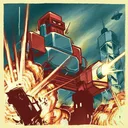 Pixzilla: King of the Robots app icon
