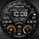 MD214 Digital Watch Face app icon