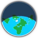 Flat Earth Pro app icon