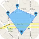 GPS Fields Area Map: FieldCalc app icon