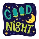 Good Night Emoji Stickers app icon