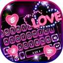 Neon Love Theme app icon