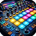Criador de música dubstep app icon