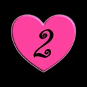 Valentine's Day Stickies 2 app icon