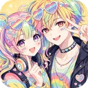 Anime Couple: Avatar Maker app icon