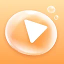 Bubble Player - 純淨HD影音,待機背景播放器 app icon