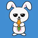 Fluffy Bunny Dancing Stickers app icon