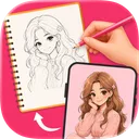 AR Trace Drawing: Sketch & AI app icon