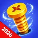 Screw Out 3D: Nut Sort Jam app icon