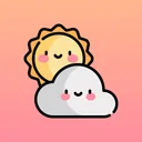 CuteWeather: weather widget icon from 2026-08-13