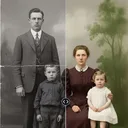 Restaurar Foto IA com Música app icon