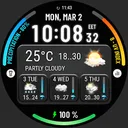 Weather watch face W10 app icon