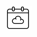 WeatherHistory app icon