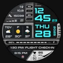 MD339 Digital watch face app icon
