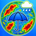 Weather Rain Radar: Previsão app icon