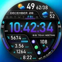 PER49 Digital Watch Face app icon