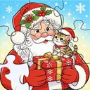 Santa Jigsaw HD app icon
