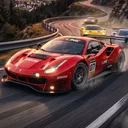 Red Car Racing app icon
