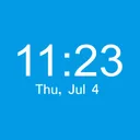 Clock, Date and Weather Widget app icon