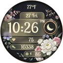 Flora Gold - Floral Watchface app icon