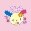 Cute Rabbit Girly Stickers app icon