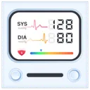Blood Pressure Log-HR Monitor app icon