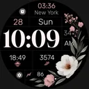 Simple Floral Watch Face app icon