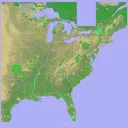 Scenic Map Eastern USA app icon