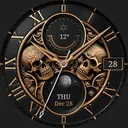S4U Mystique - Gold watch face app icon