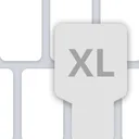 Larger Keyboard – Type Faster w Bigger XL Keys app icon