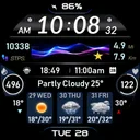 Modern Fitness Tracker IW20 app icon
