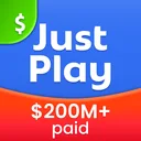 JustPlay: Earn Money or Donate app icon