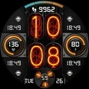 Nixie Fenix 8 Digital Wear OS app icon