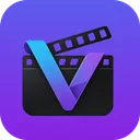 VlogDash : local video editor app icon