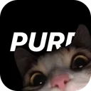 purp - Make new friends app icon