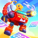 Jogos de palavras dinossauros app icon